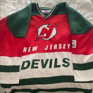 Vintage 1980s devils jersey shirt